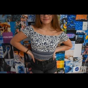 Off the shoulder top